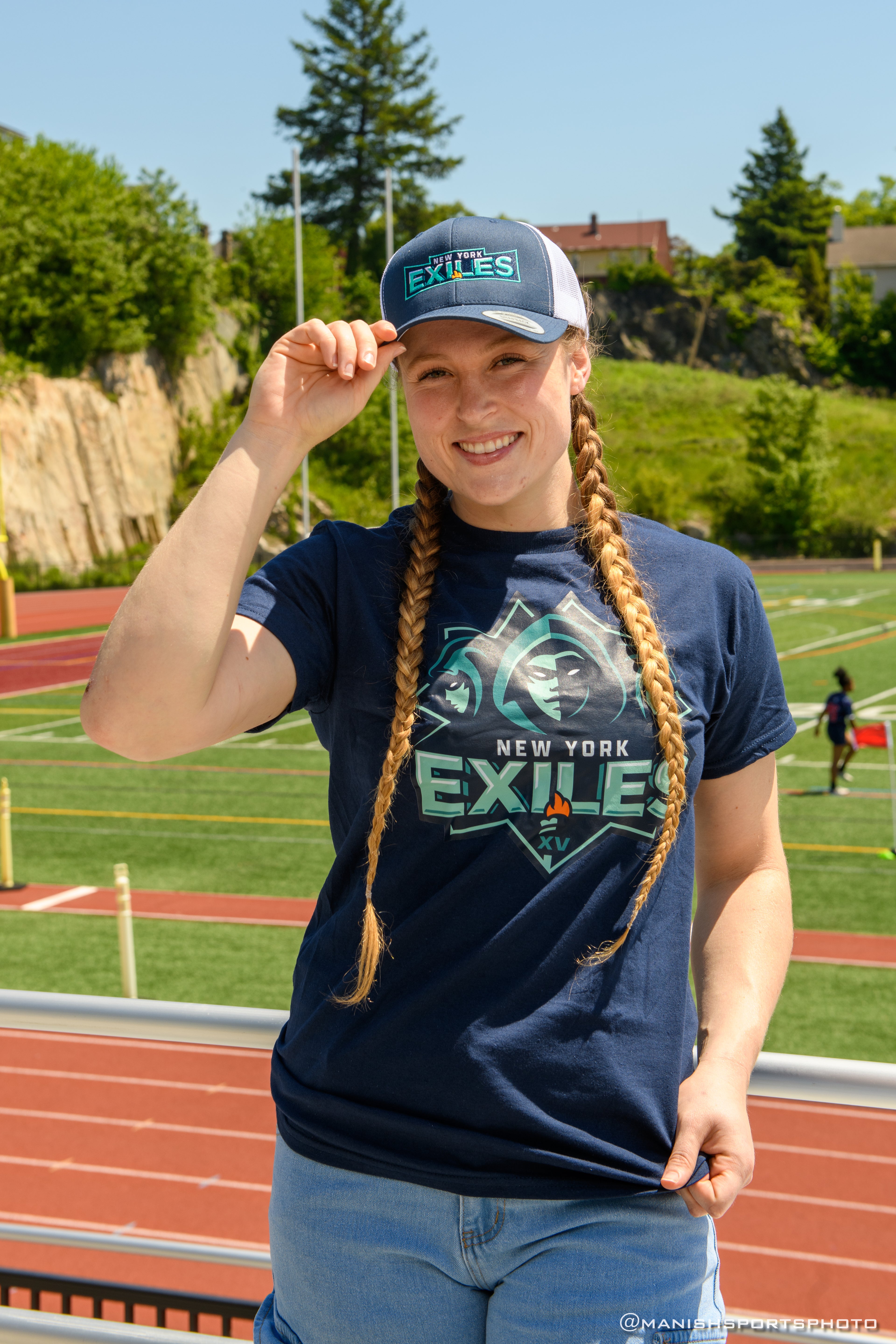 Exiles Navy Tee