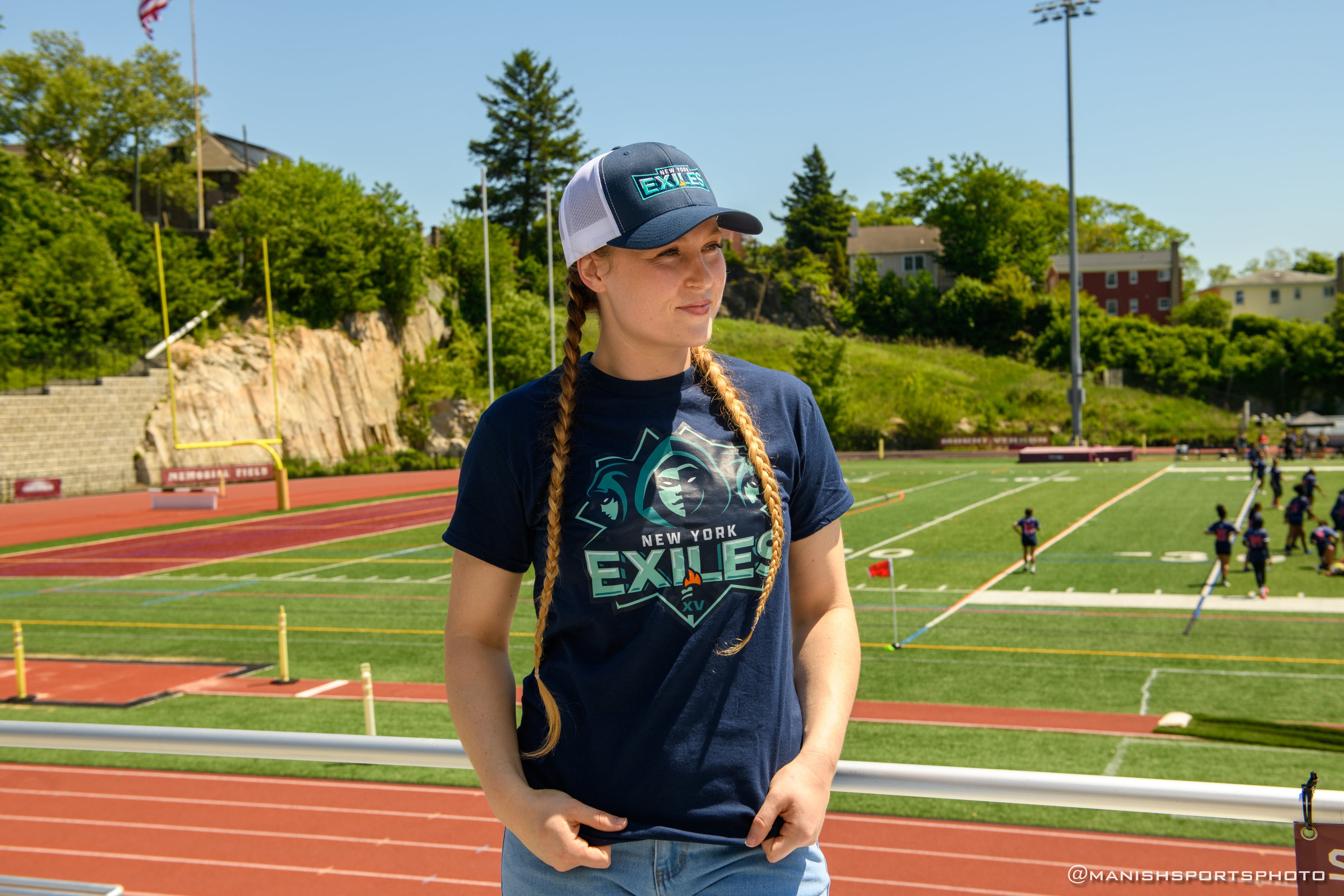Exiles Navy Tee