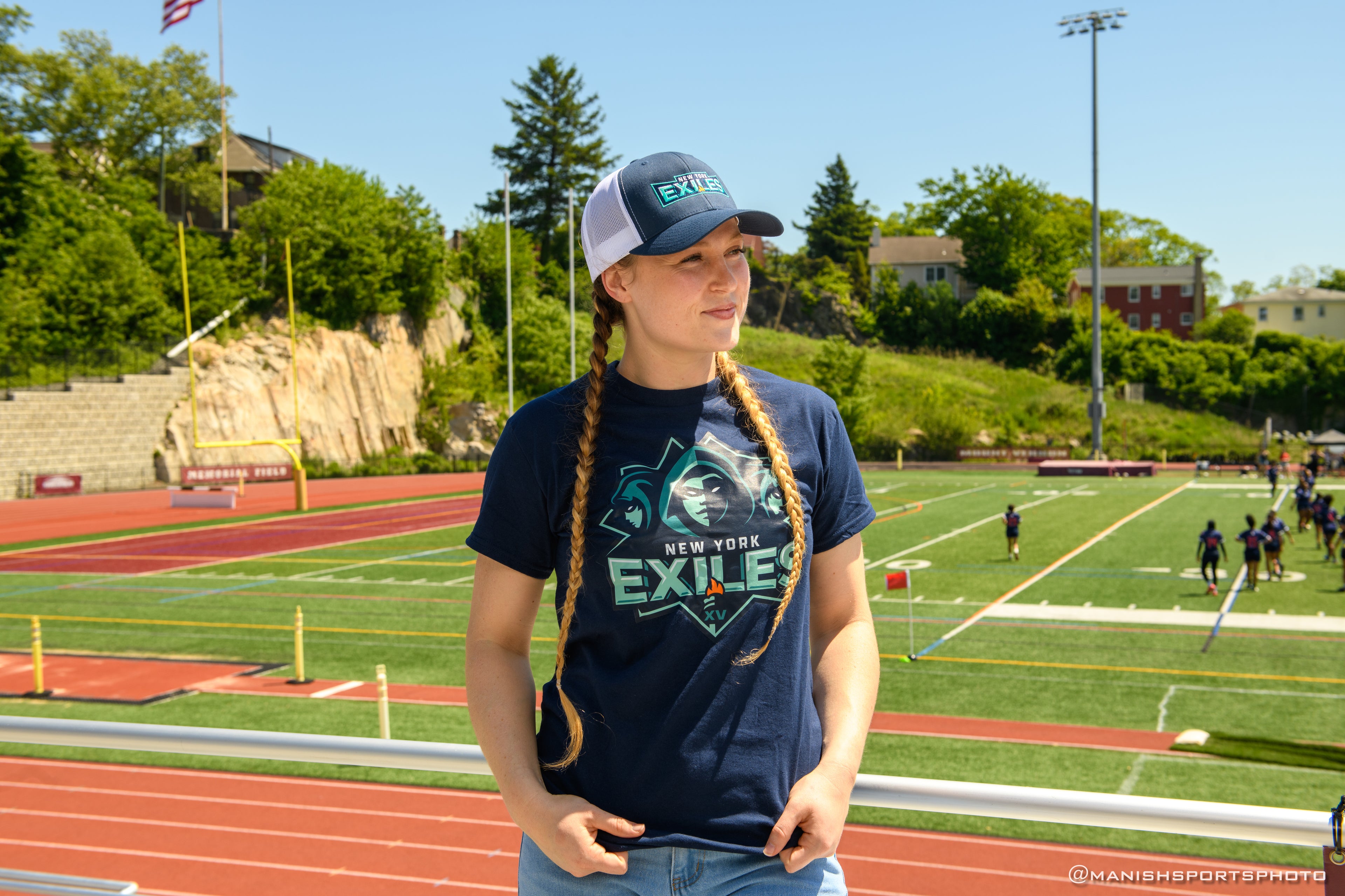 Exiles Navy Tee