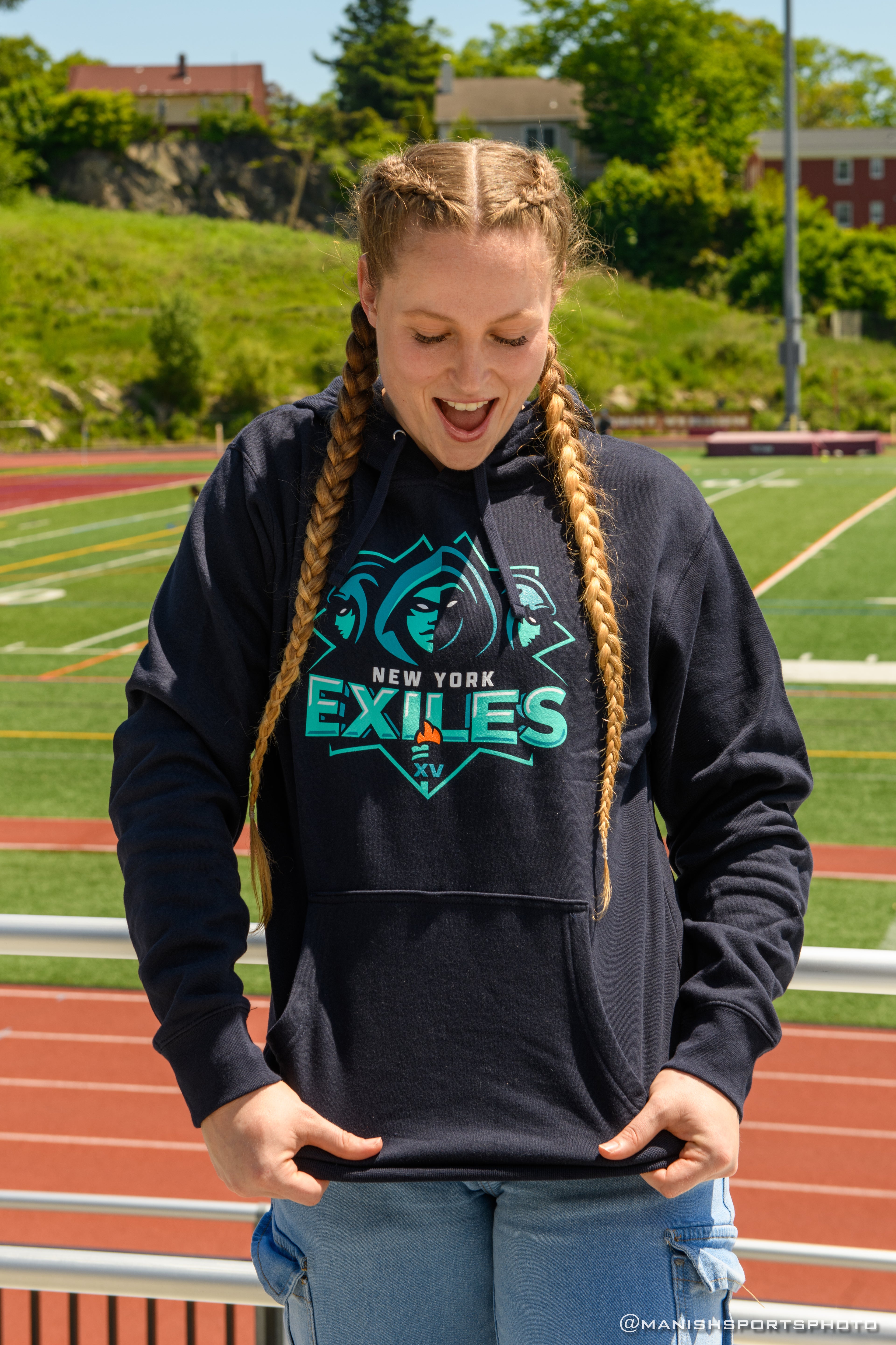 2025 Exiles Navy Hoodie