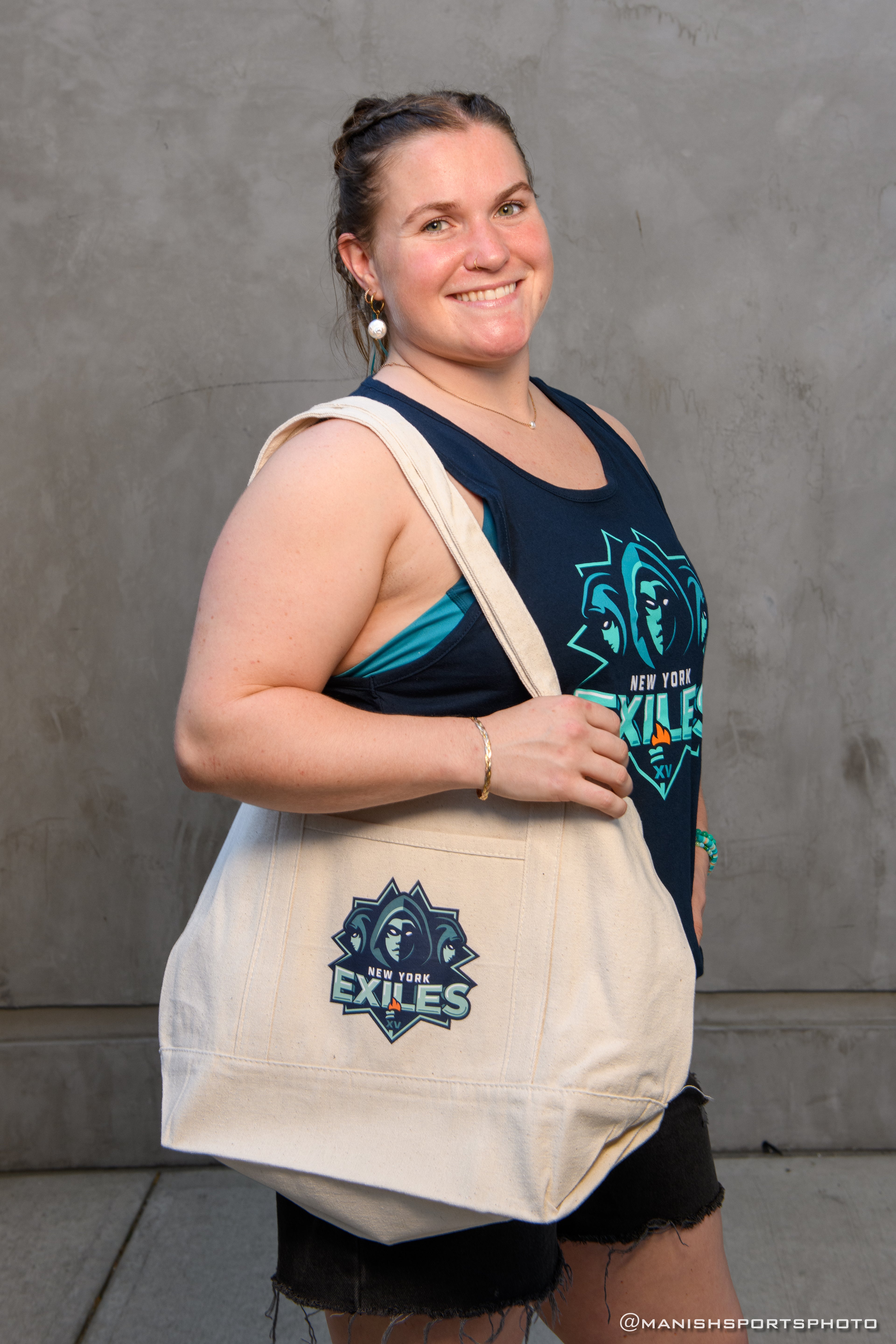 Exiles Recycled Cotton Tote