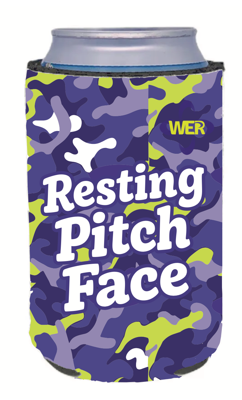 Resting Pitch Face Koozie