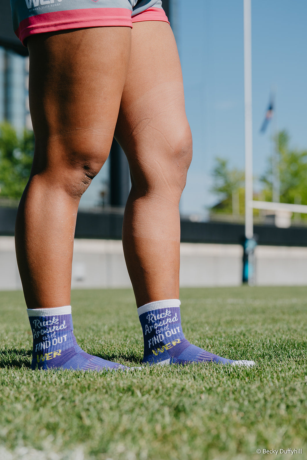 Ruck Around and Find Out Socks