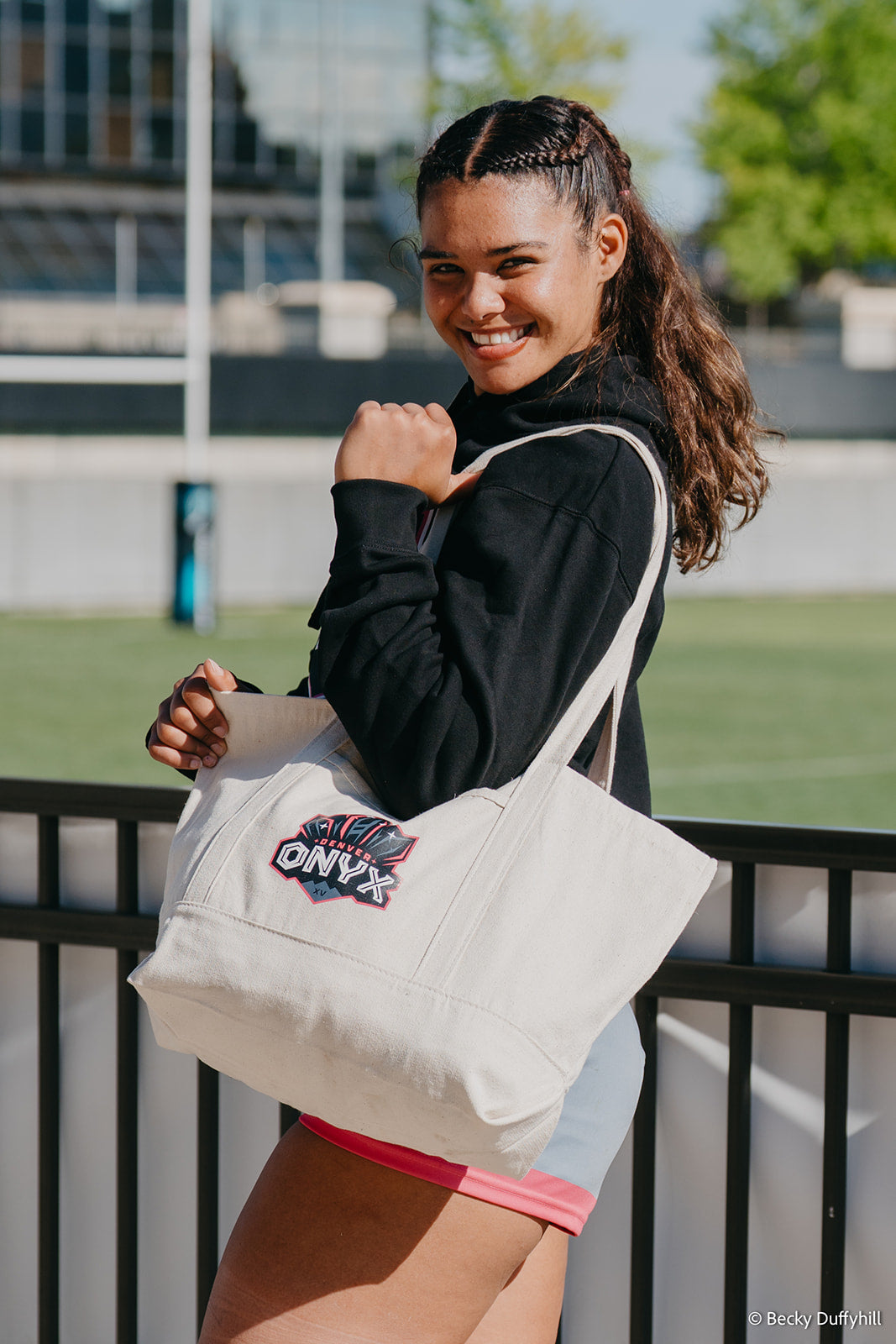 Onyx Recycled Cotton Tote
