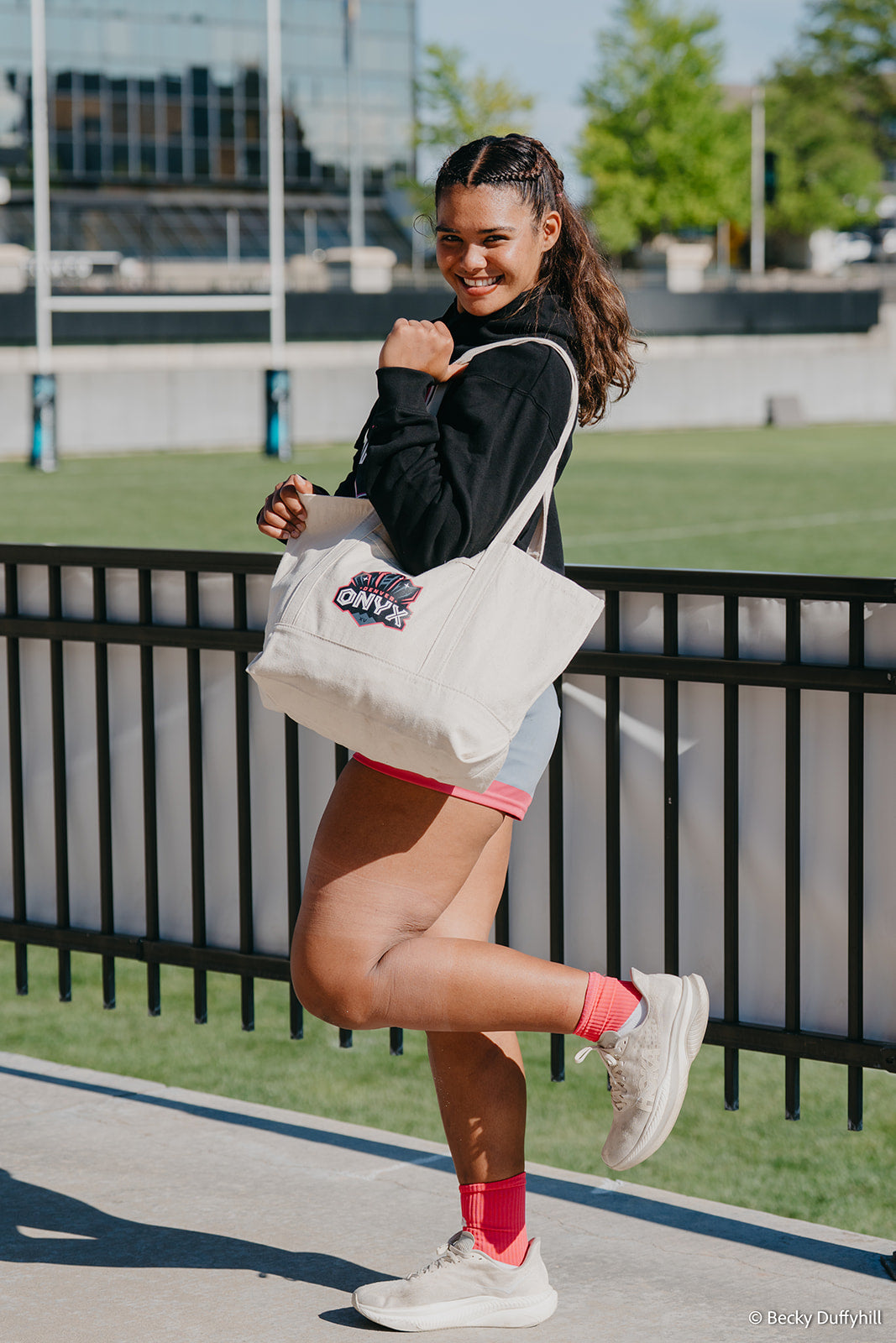 Onyx Recycled Cotton Tote