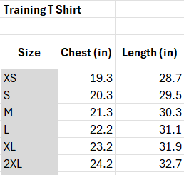 PRE-ORDER Banshees 2026 Training Tee