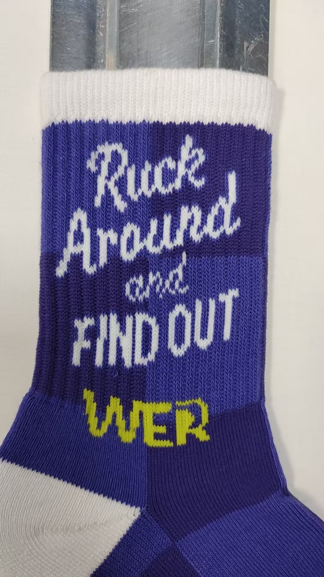 Ruck Around and Find Out Socks