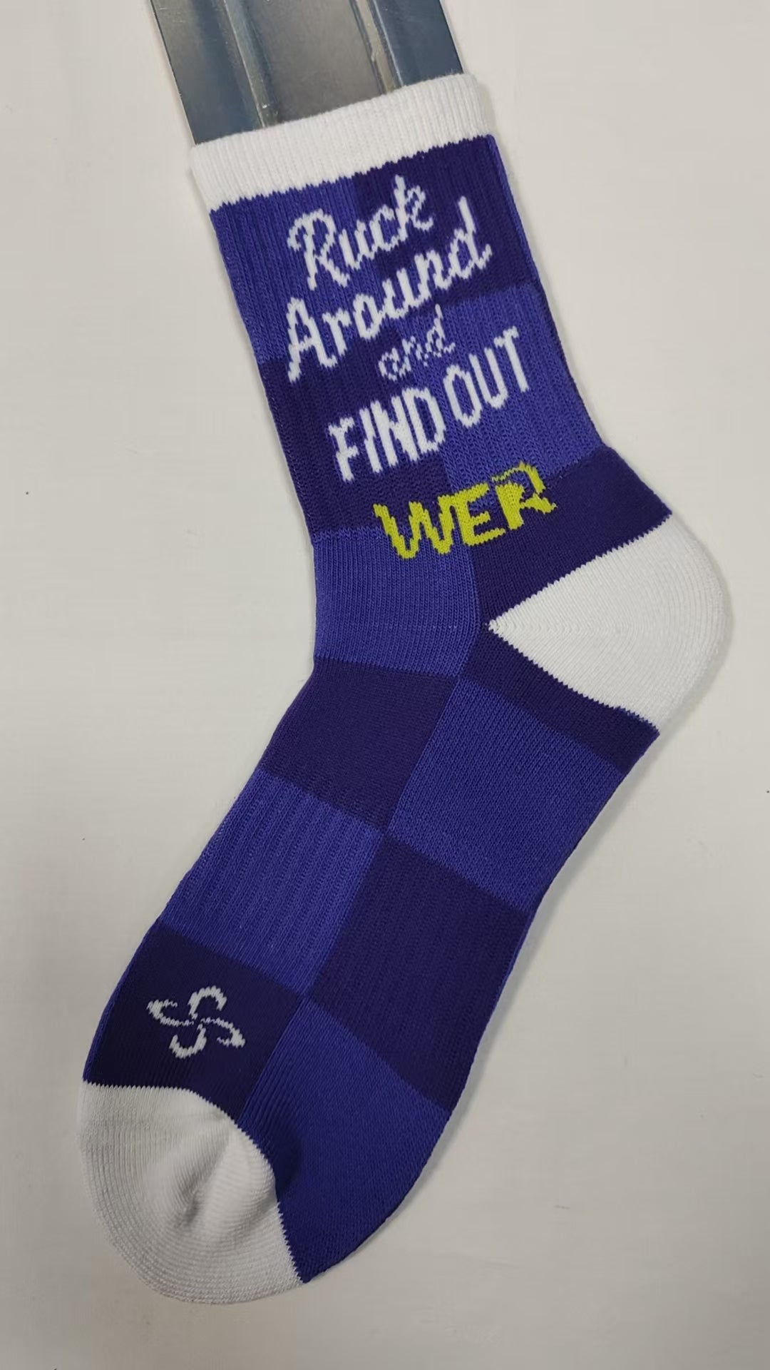 Ruck Around and Find Out Socks